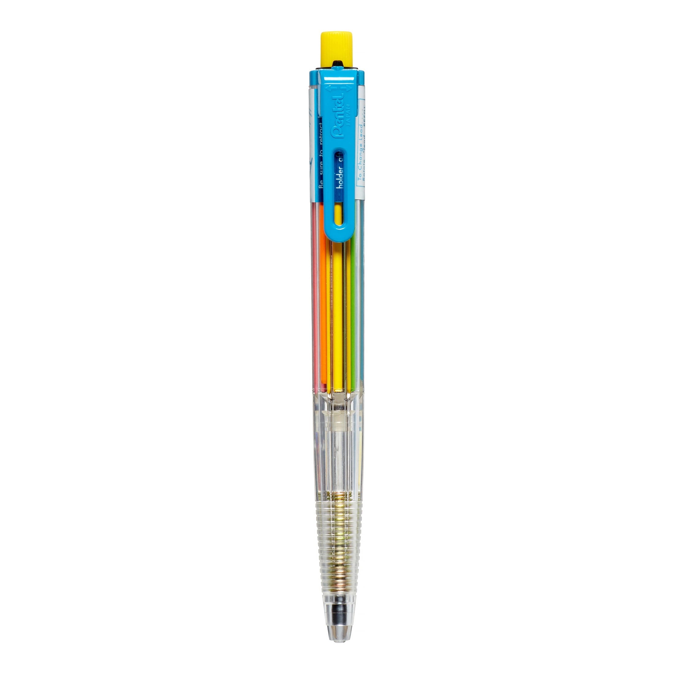 Pentel Arts PH158 8 Color Mechanical Pencil, 2.0 mm