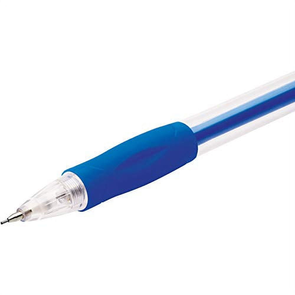 BIC Mechanical Pencil, Refillable, Rubbergrip.7mm, 5/Pack, Assorted (BICMV7P51BK)