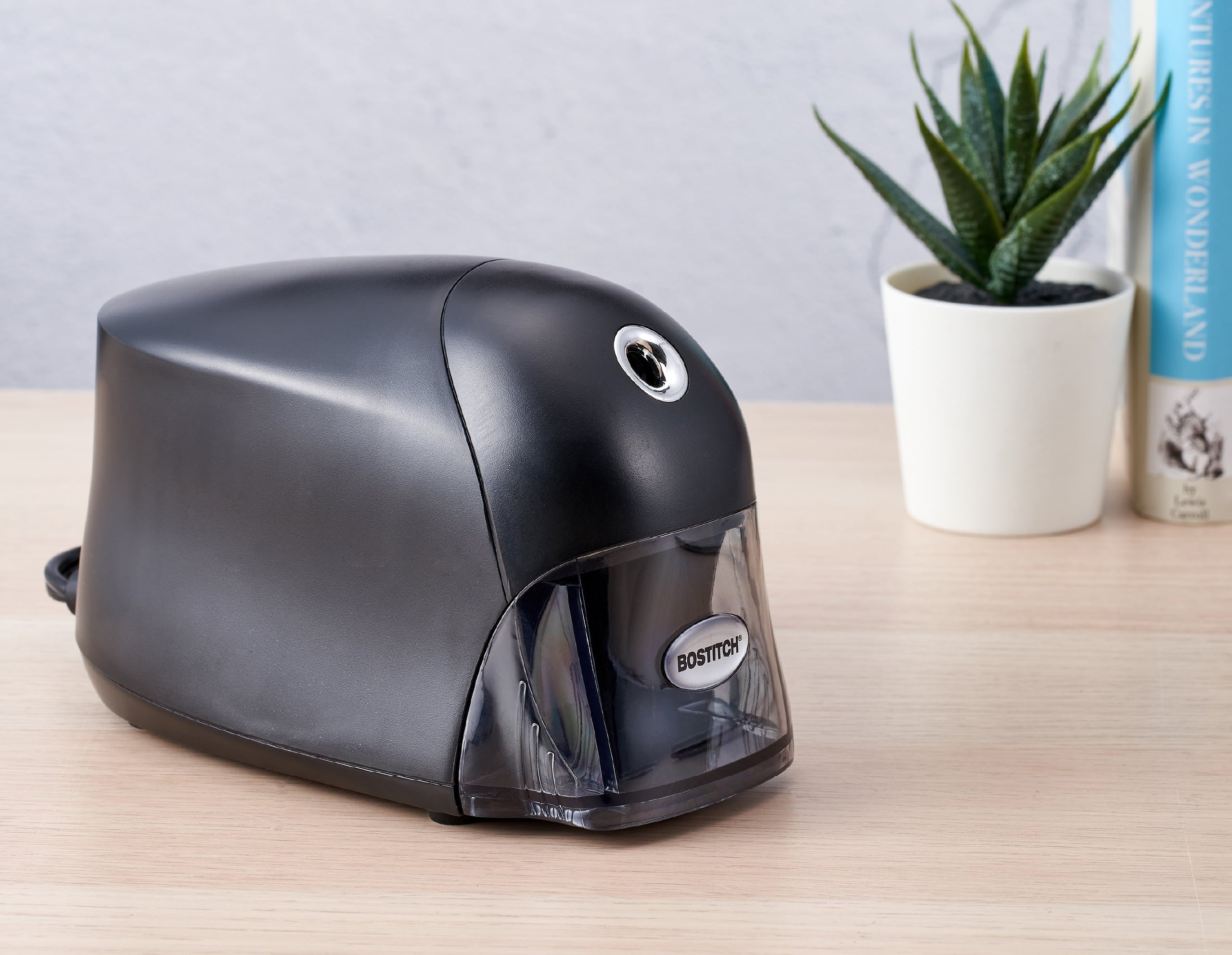 Bostitch QuietSharp Executive™ Electrical Plug-in Pencil Sharpener Includes Easy Clean Tray and Cord