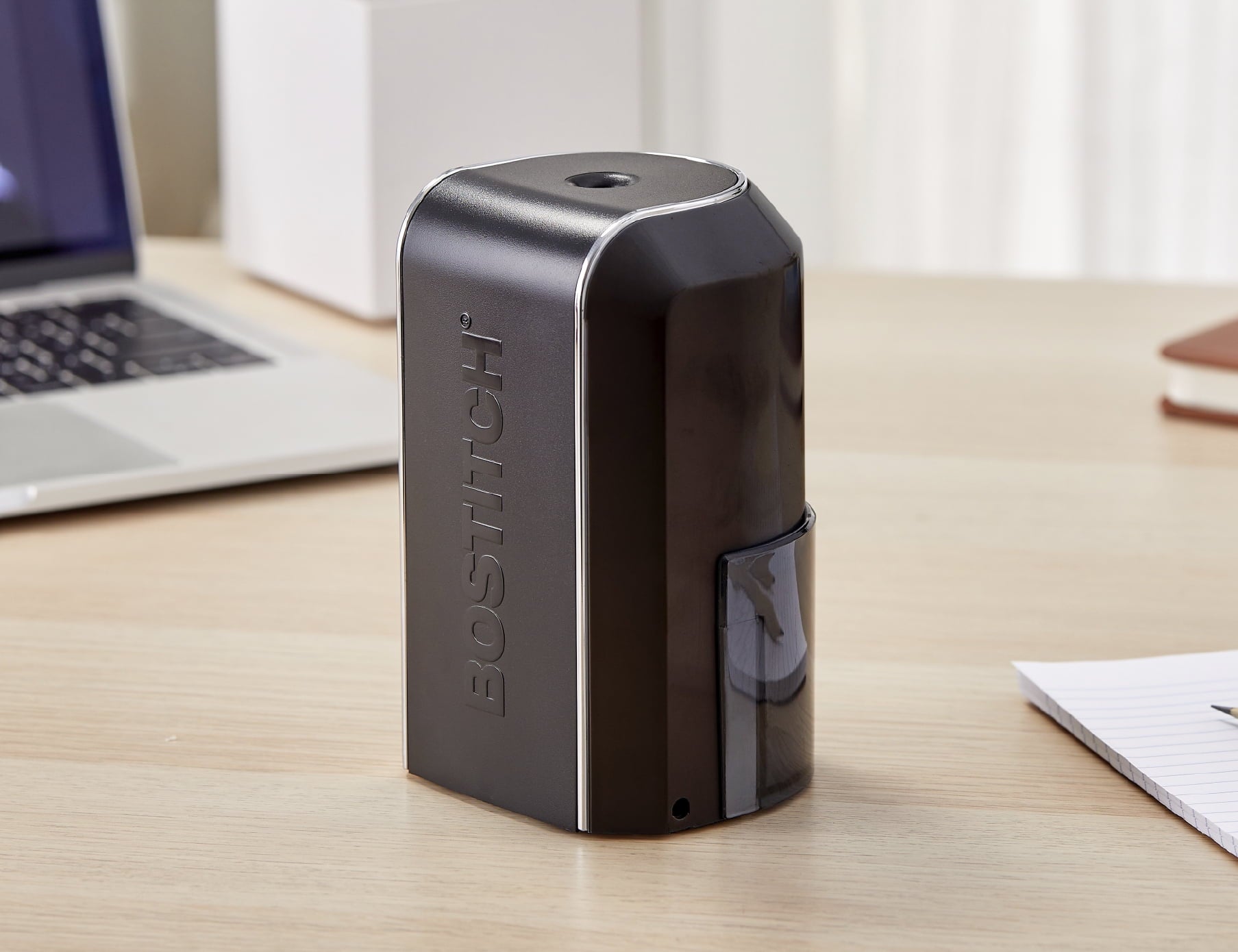 Bostitch Vertical Electric Pencil Sharpener, 1 Hole, Black, EPS5V-BLK