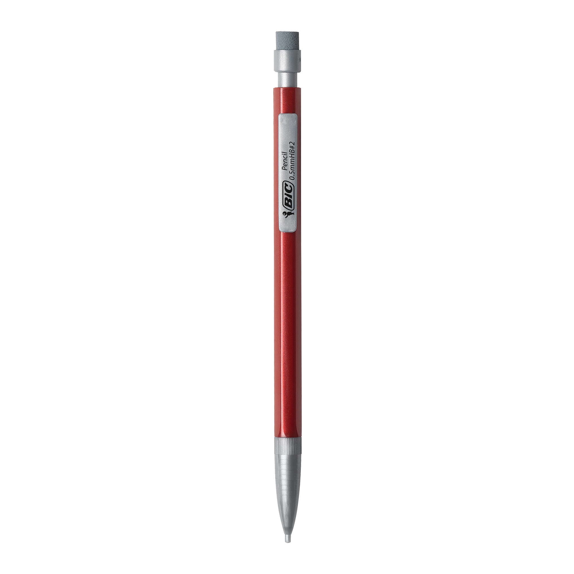 BIC Xtra-Precision Mechanical Pencil, Metallic Barrels, #2 Pencil, 24 Count