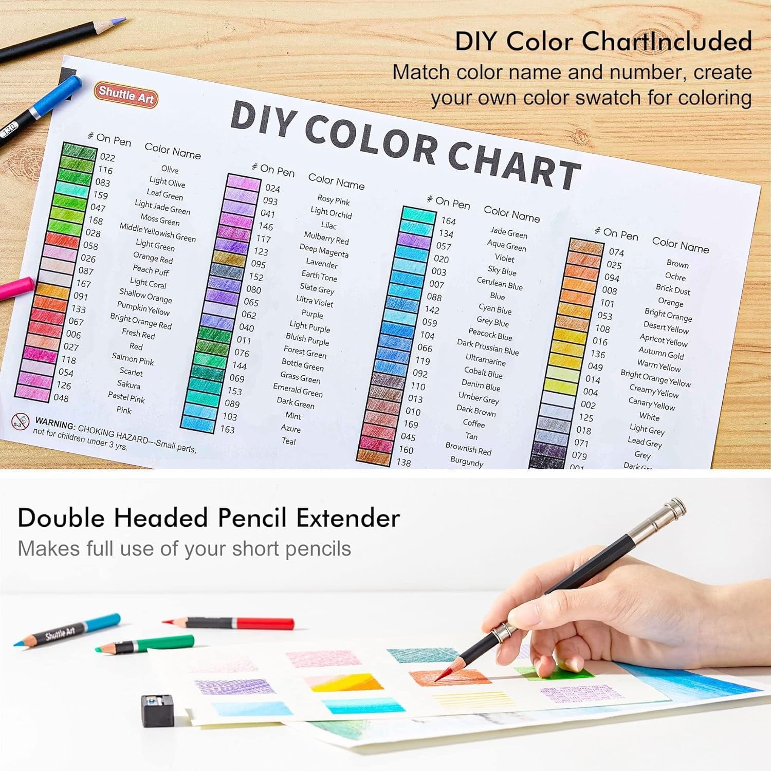 80 Colored Pencils, Shuttle Art Soft Core Coloring Pencils with Coloring Book, Sketch Pad and Sharpener, Premium Color Pencils for Adult Coloring, Sketching and Drawing
