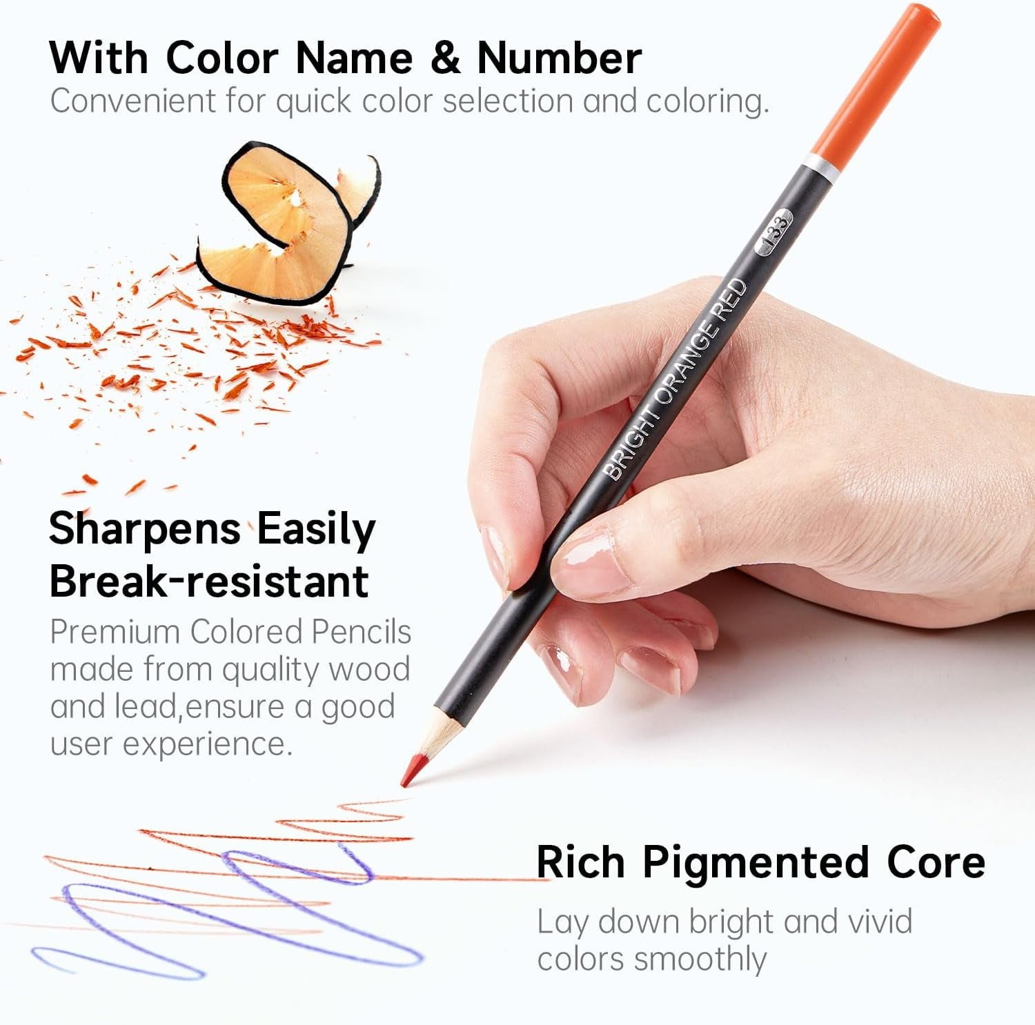 138 Colors Professional Colored Pencils, Shuttle Art Soft Core Coloring Pencils Set with 1 Coloring Book,1 Sketch Pad, 4 Sharpener, 2 Pencil Extender, for Artists Kids Adults Coloring