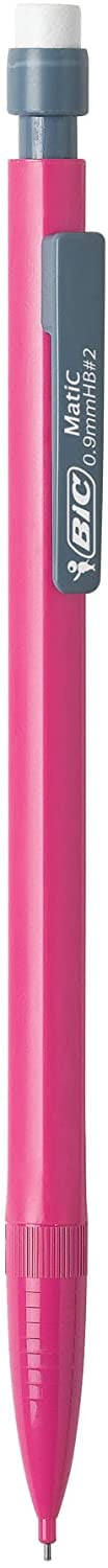 BIC Xtra-Strong Mechanical Pencil, Colorful Barrel & Smooth Writing, Thick Point (0.9mm), 24-Count