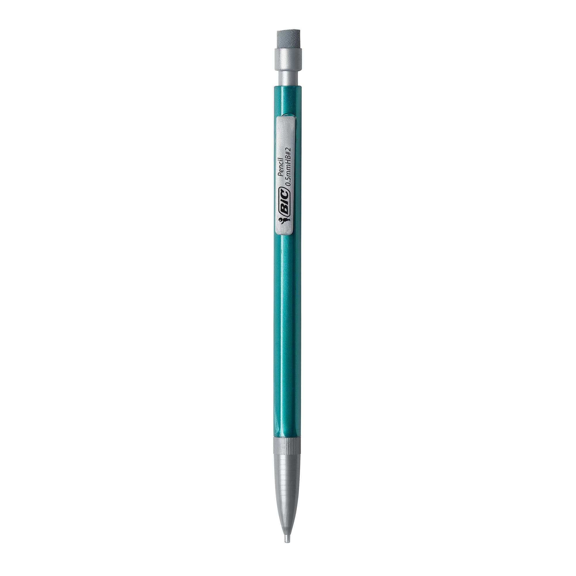 BIC Xtra-Precision Mechanical Pencil, Metallic Barrels, #2 Pencil, 24 Count