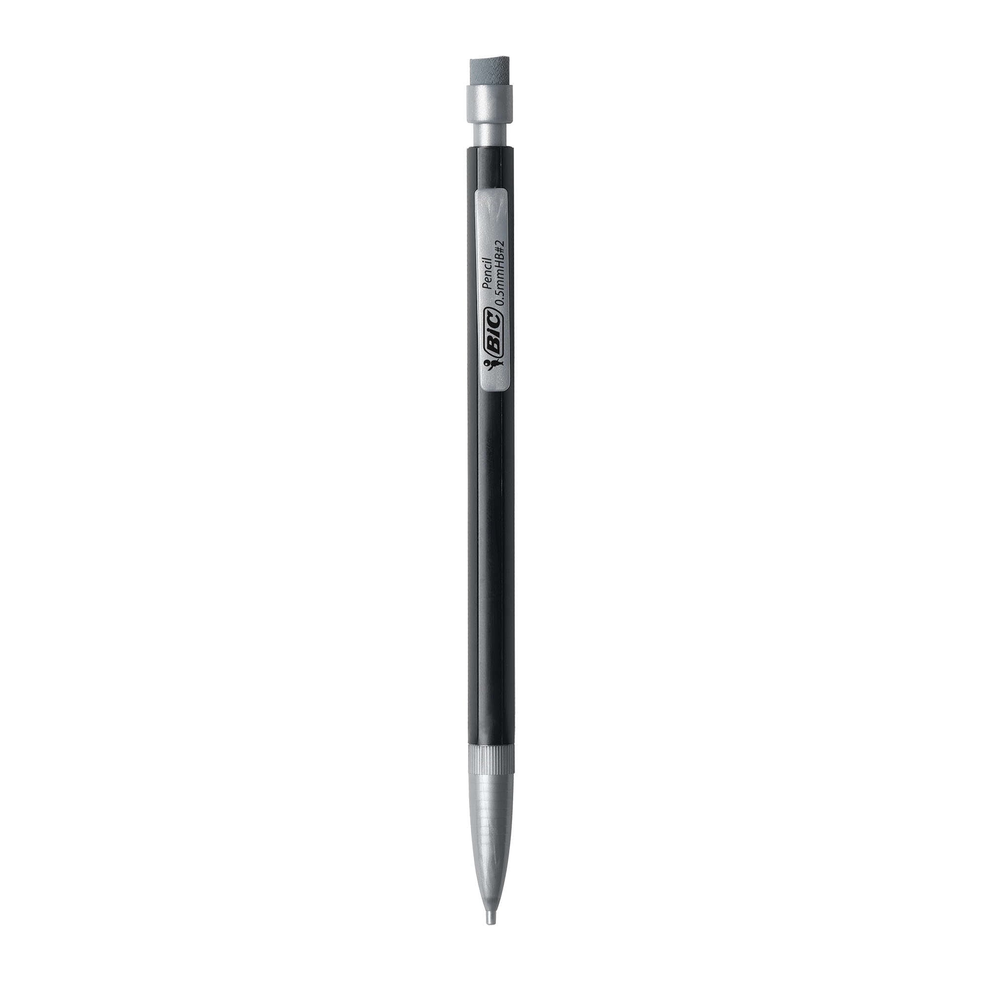 BIC Xtra-Precision Mechanical Pencil, Metallic Barrels, #2 Pencil, 24 Count