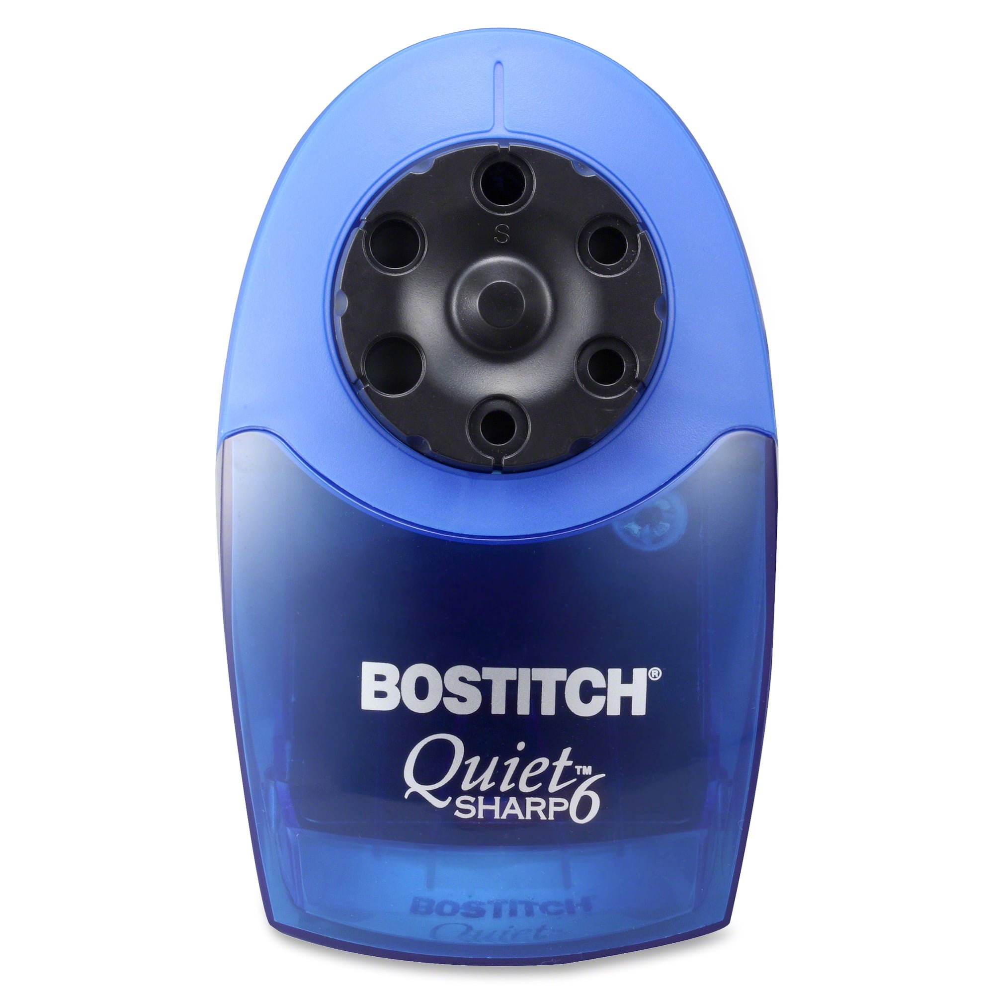 Bostitch QuietSharp 6 Classroom Electric Pencil Sharpener, Blue
