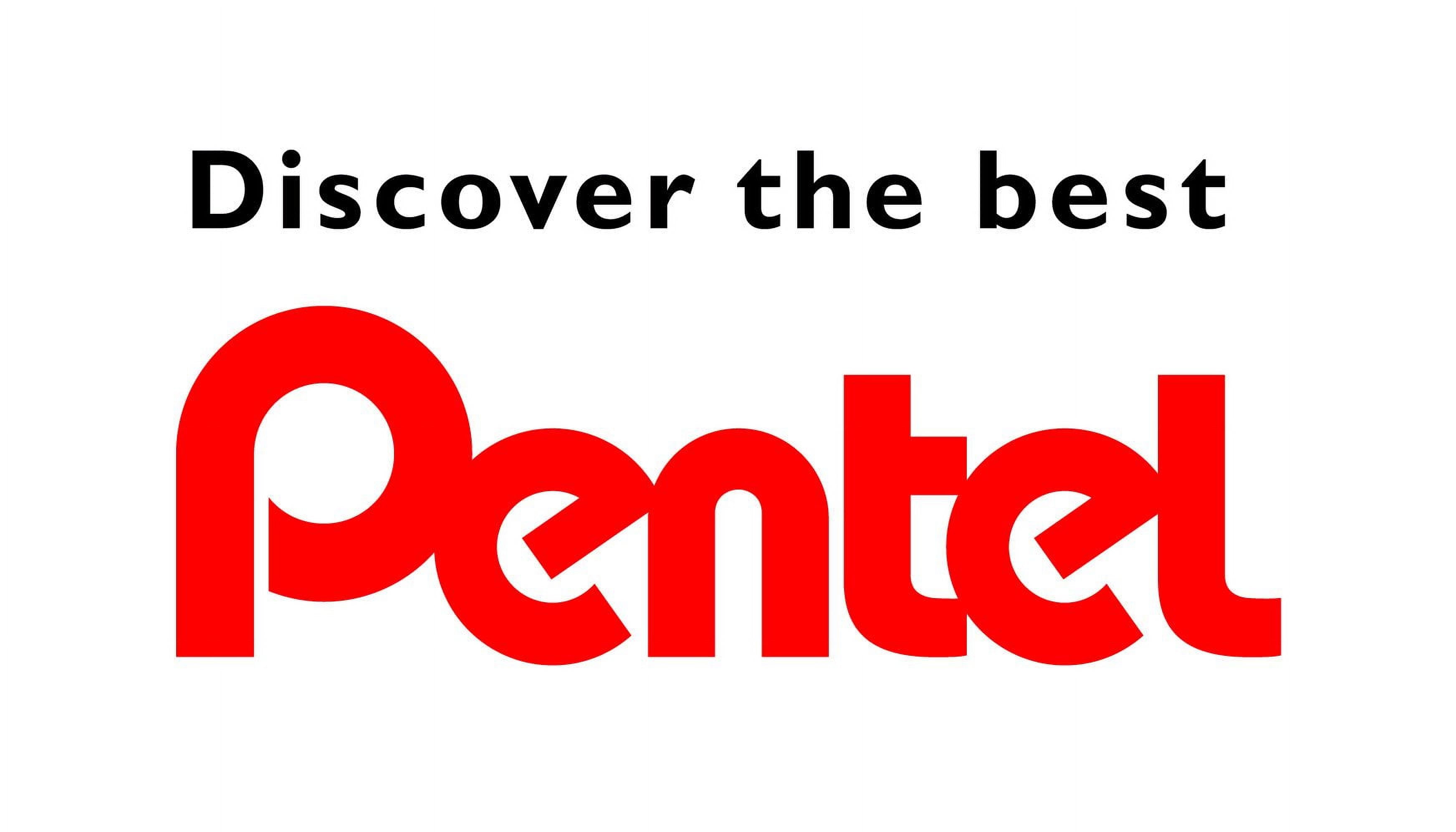 Pentel Sharp Mechanical Pencil 3 Pack Assorted Barrels (1 Each 0.5mm, 0.7mm, 0.9mm)