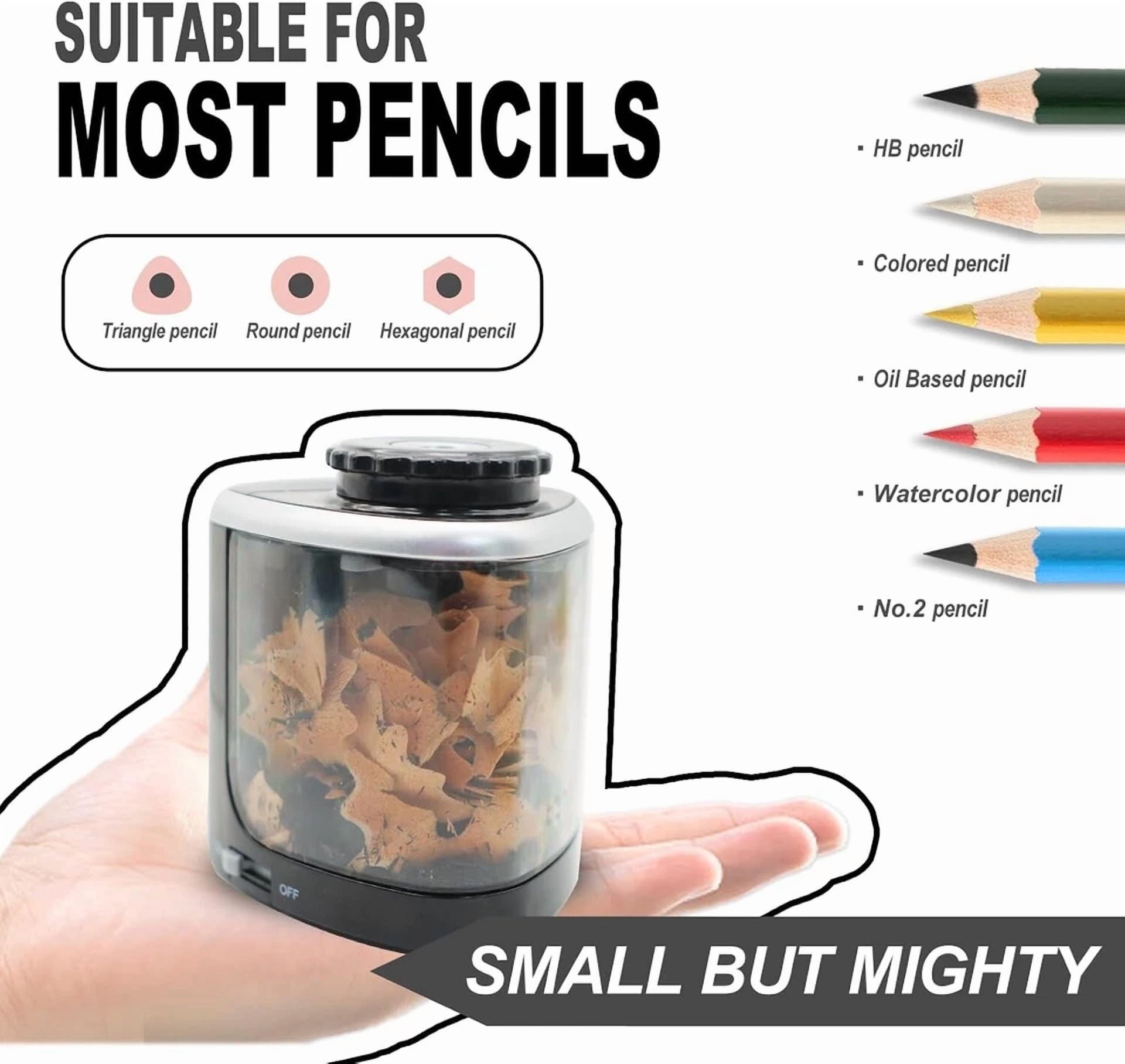 Battery Pencil Sharpeners For Colored Pencils,Portab