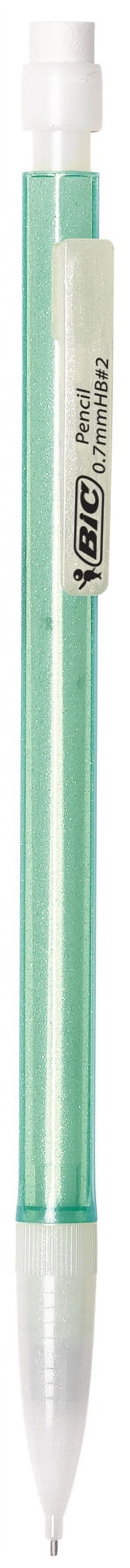 (2 pack) BIC Xtra Sparkle Mechanical Pencil, 0.7 mm, 24 Count