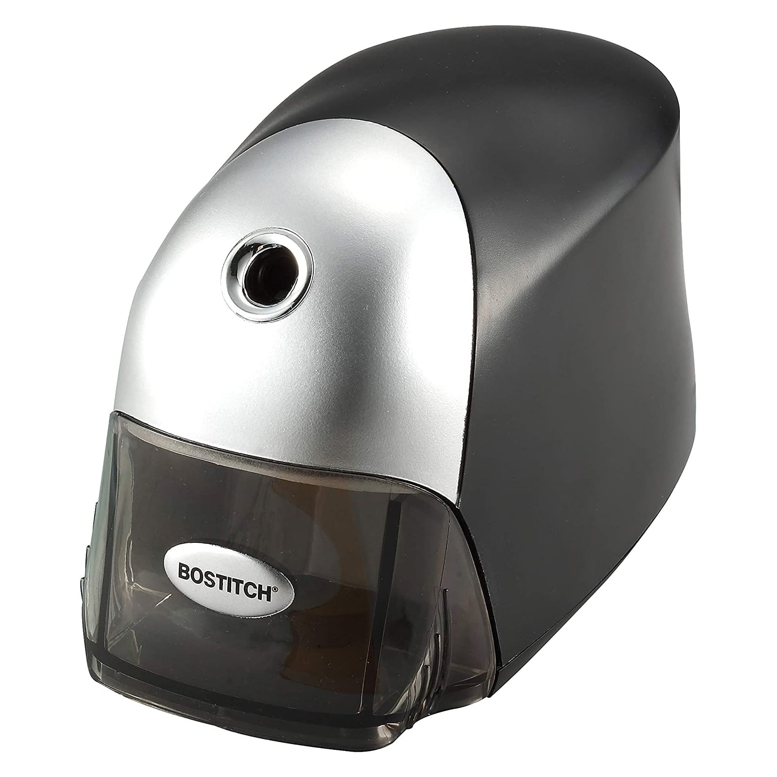 Bostitch Office QuietSharp Executive Heavy Duty Electric Pencil Sharpener for 65% Faster Sharpening and 6x Longer Cutter Life - Colored Pencil Compatible, Black