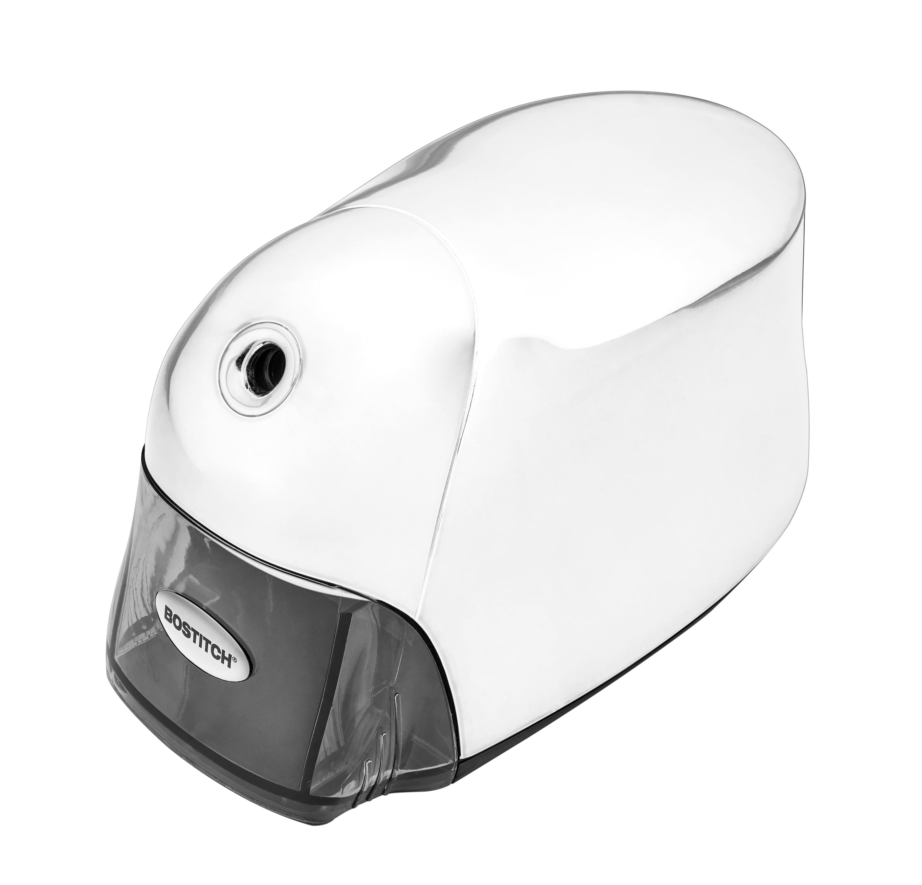 Bostitch Office QuietSharp Executive Heavy Duty Electric Pencil Sharpener, Colored-Pencil Compatible, Chrome