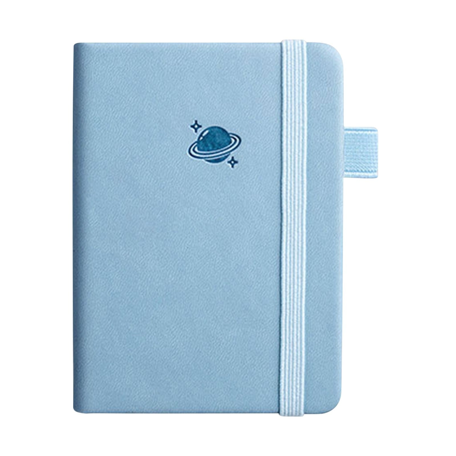 3-Ring Binder Zipper Pouch: Dual-Compartment Clear Window Pencil Case for Pens Cosmetics - 10" x 7.5" Office Travel Organizer(Blue)