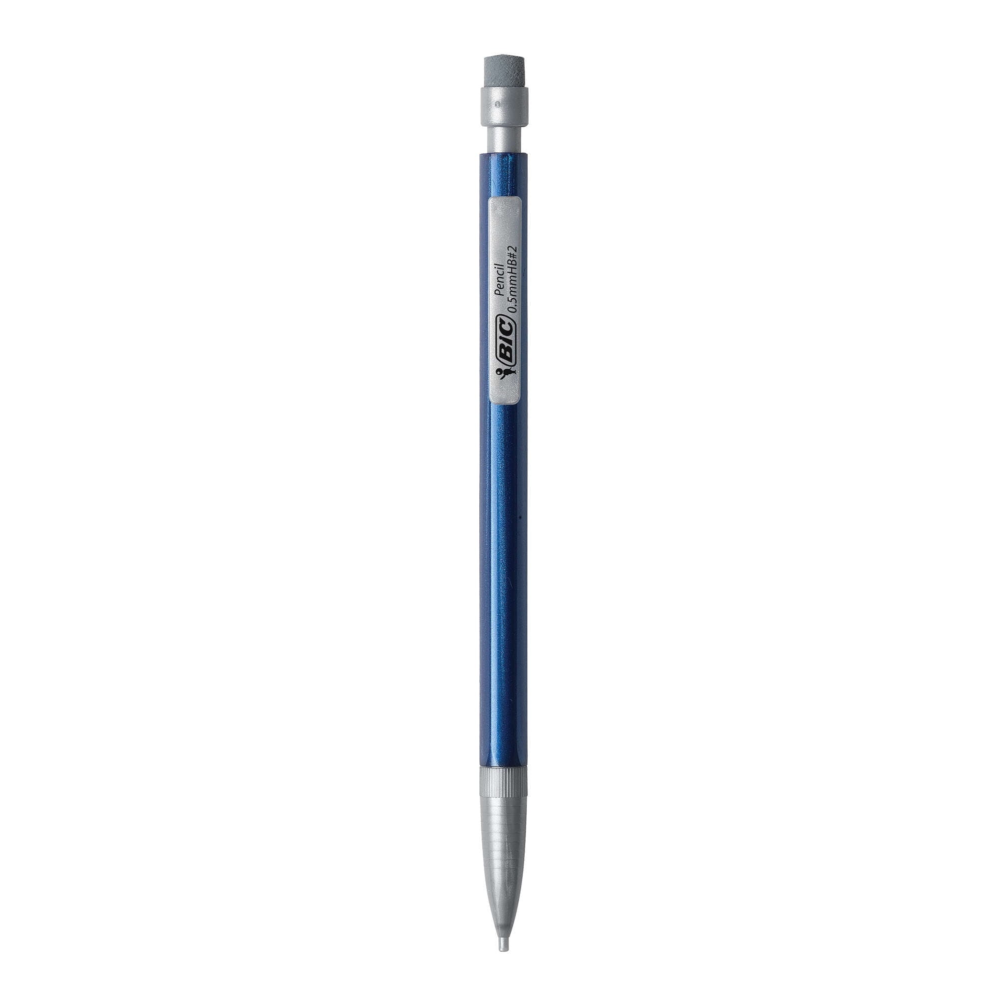 BIC Xtra-Precision Mechanical Pencil, Metallic Barrels, #2 Pencil, 24 Count