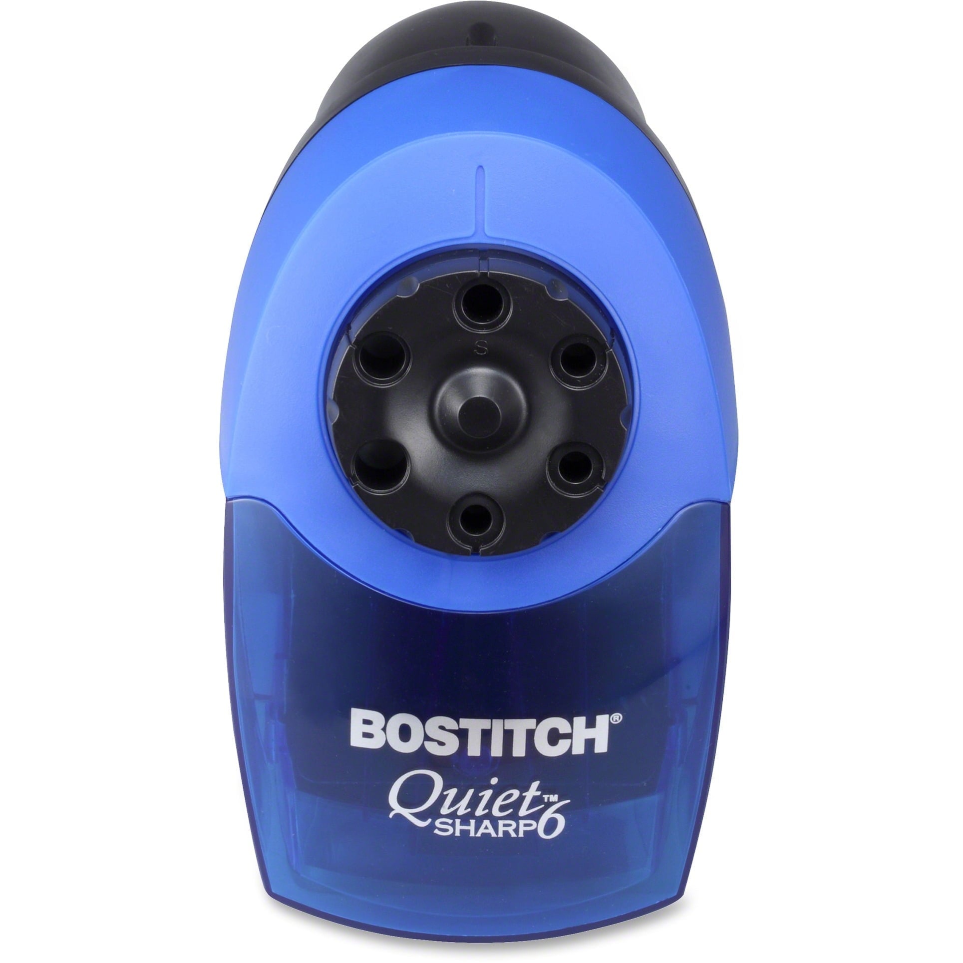 Bostitch QuietSharp 6 Classroom Electric Pencil Sharpener, Blue