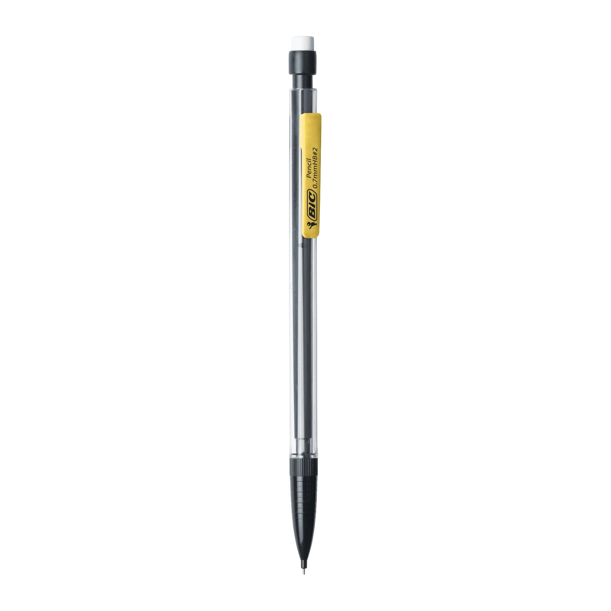 BIC Xtra-Smooth Mechanical Pencils with Erasers, Medium Point (0.7mm), 12-Count Pack, Bulk Mechanical Pencils for School or Office Supplies
