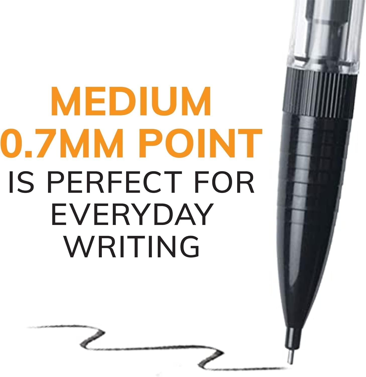 BIC Mechanical Pencils #2 Extra Smooth, Transparent Barrels with Assorted Colored Clips - Bulk Pack of 80 Lead Pencils