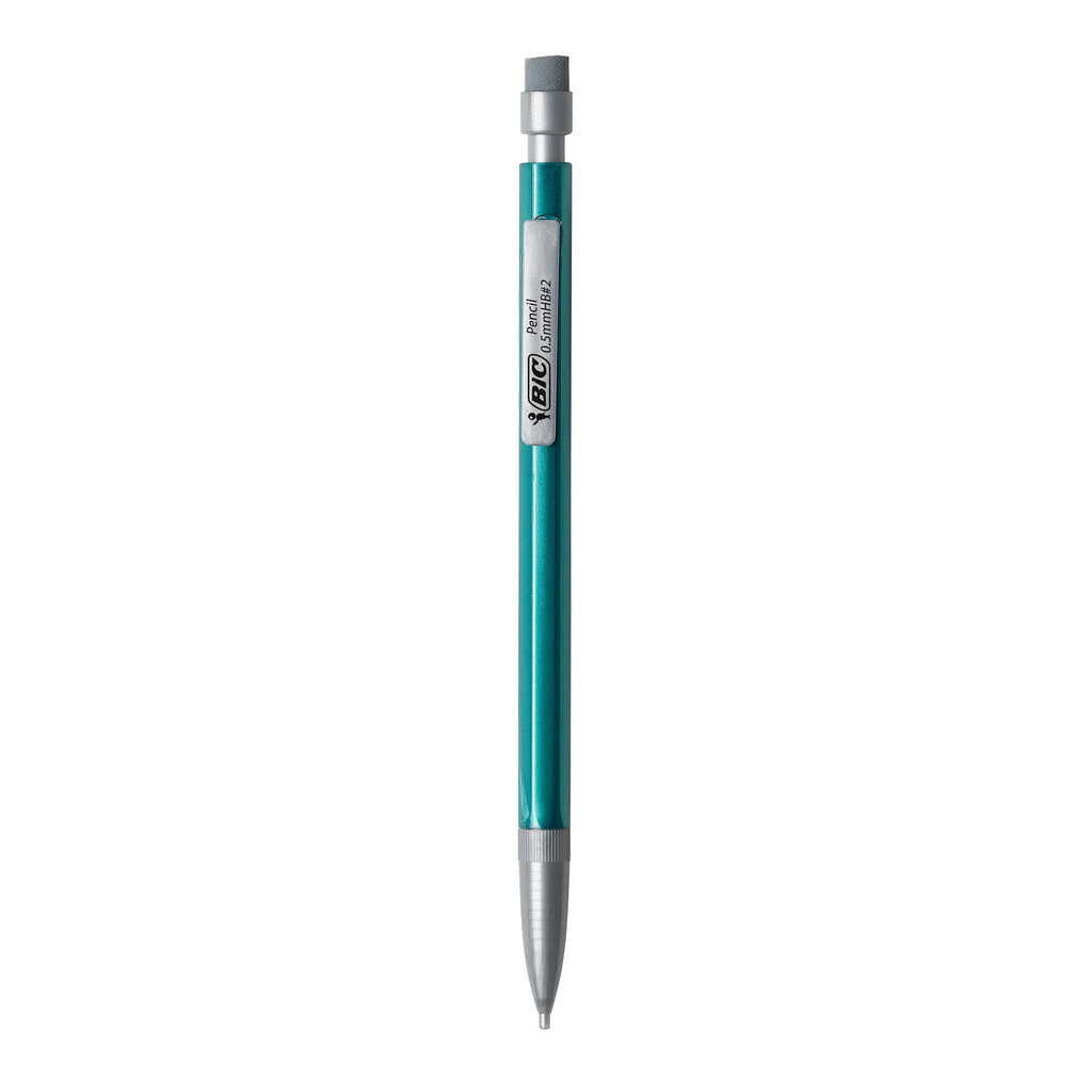 BIC Xtra-Precision Mechanical Pencil, Metallic Barrels, #2 Pencil, 24 Count