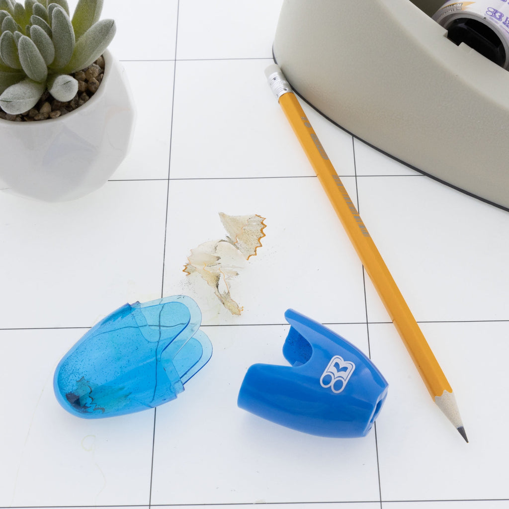 BAZIC Noah Sharpener w/ Receptacle, (3/Pack), 1-Pack