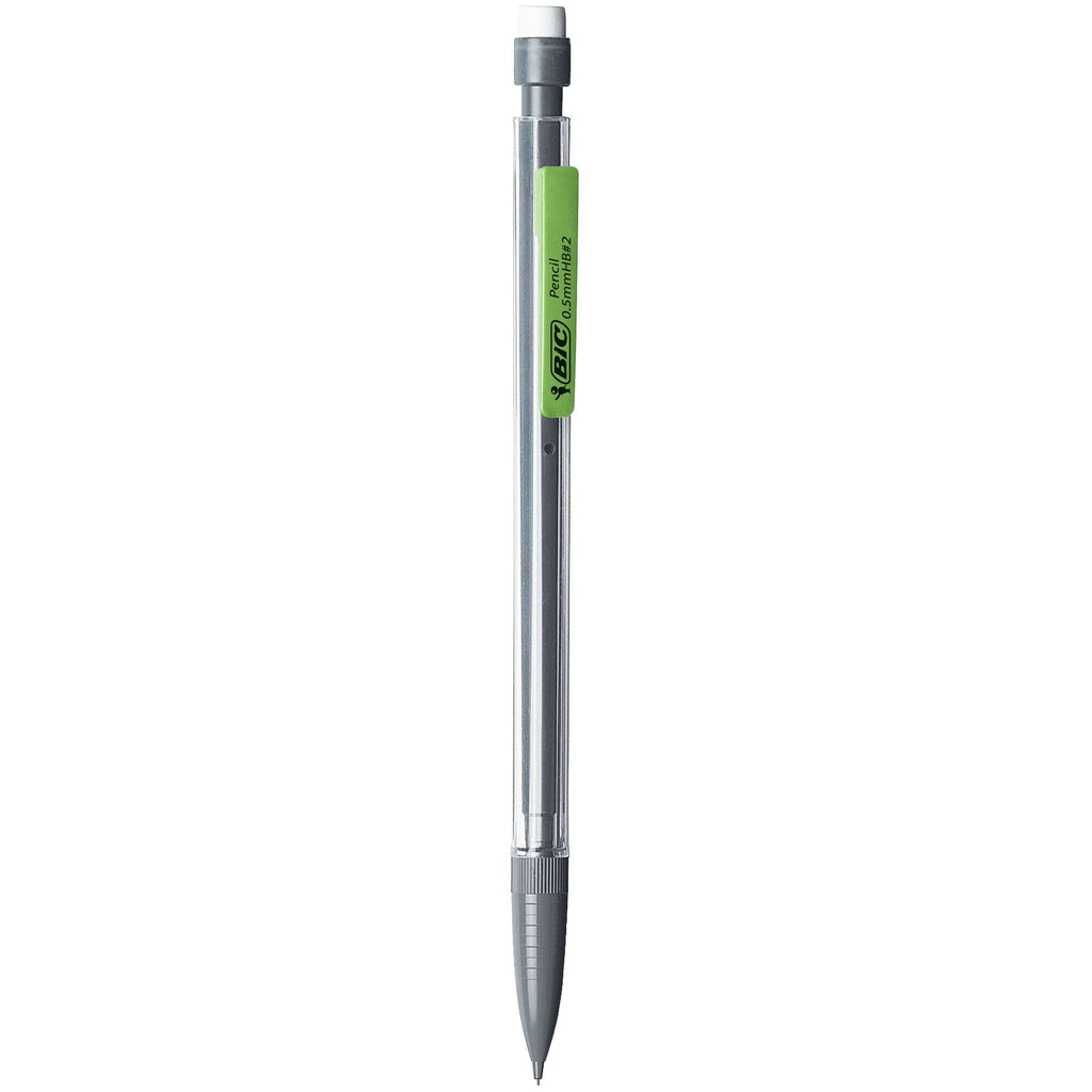 BIC Pencil Xtra Precision Mechanical Pencil, Clear Barrel, Fine Point (0.5 mm), 5-Count