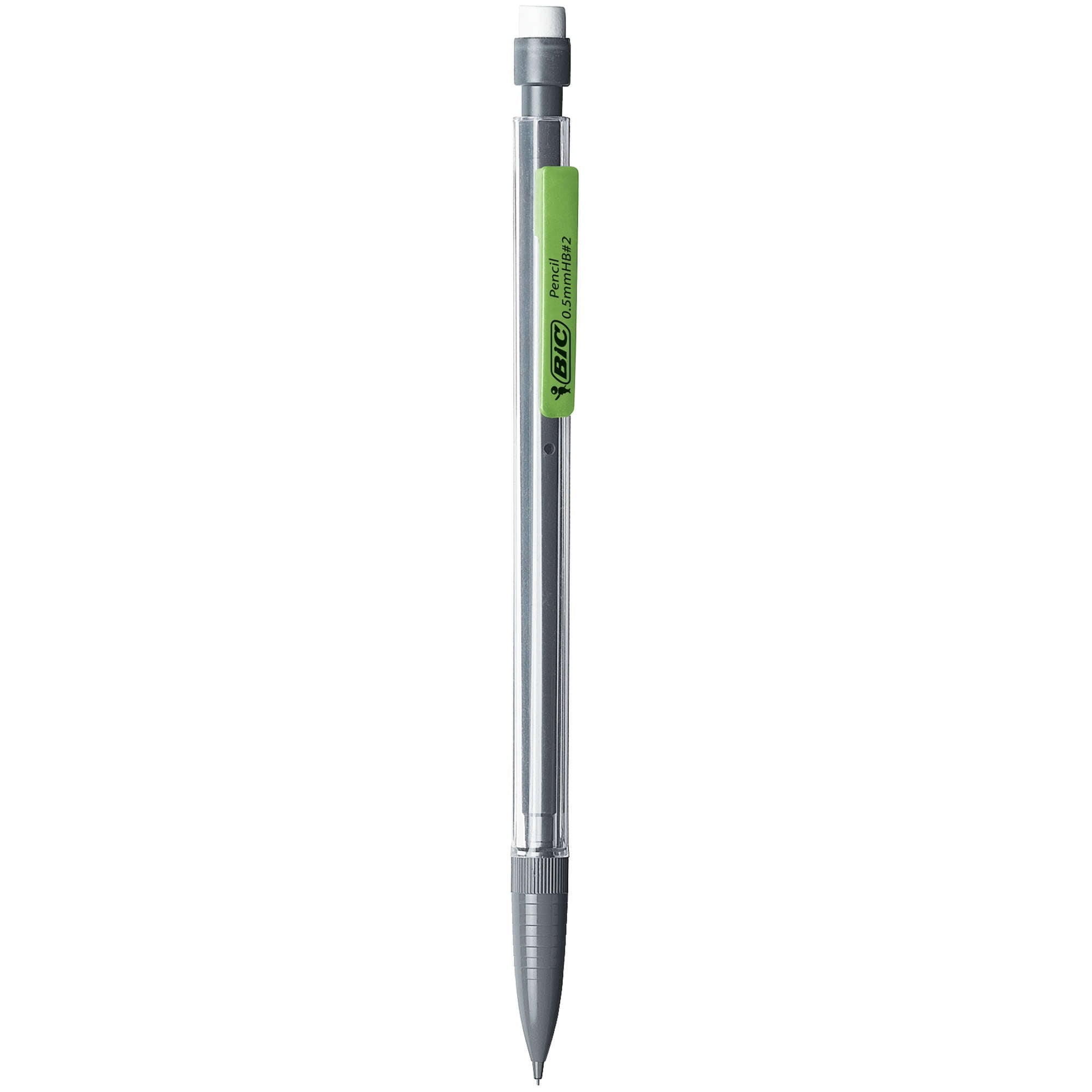 BIC Pencil Xtra Precision Mechanical Pencil, Clear Barrel, Fine Point (0.5 mm), 5-Count