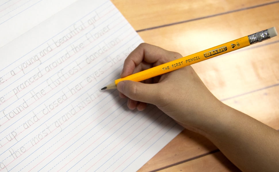 BAZIC Pre-Sharpened #2 HB Triangle Jumbo Pencils, (3/Pack), 1-Pack
