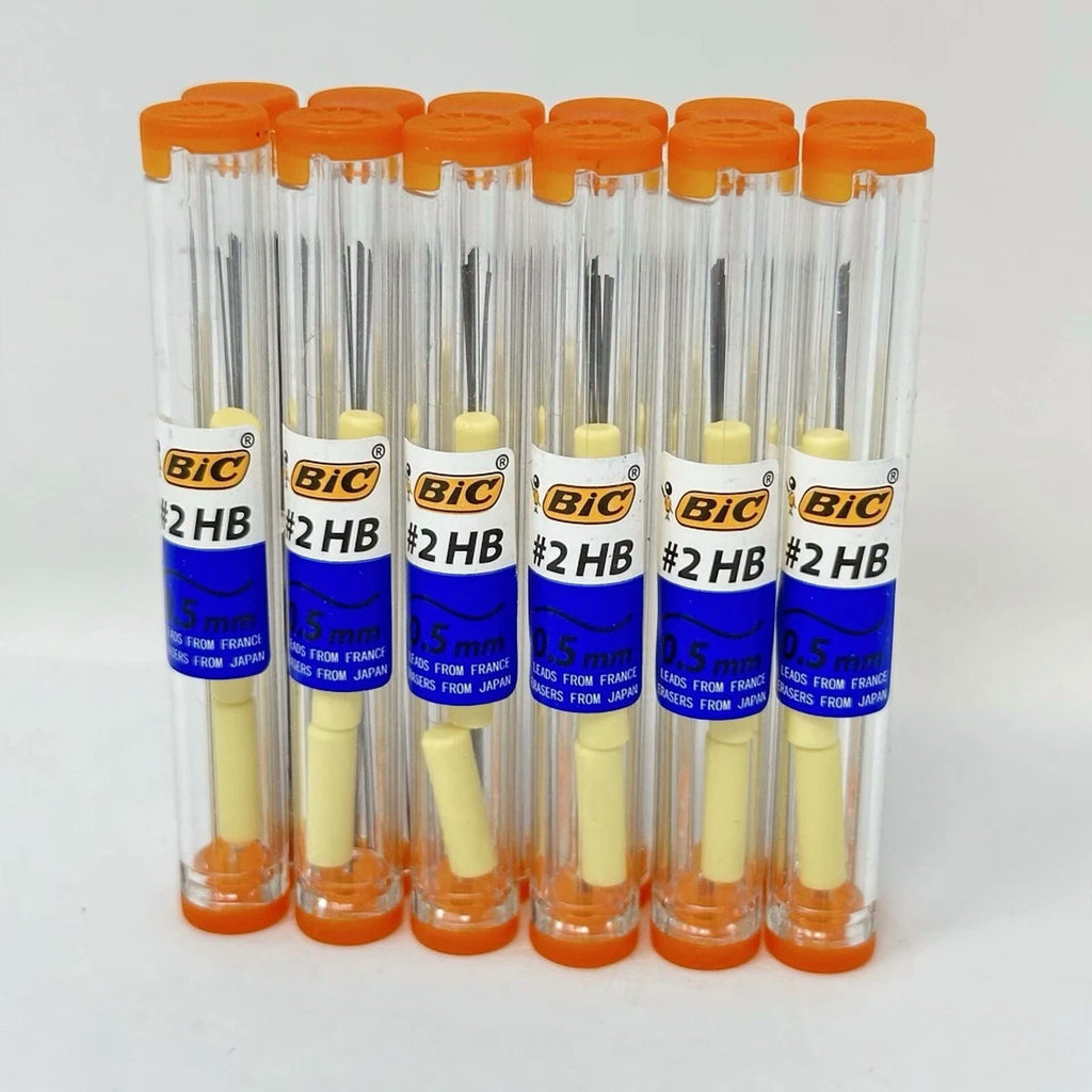 Bic Pencil 0.5 Mm Precise Lead Refill Packs #2Hb Mechanical Pencil Leads
