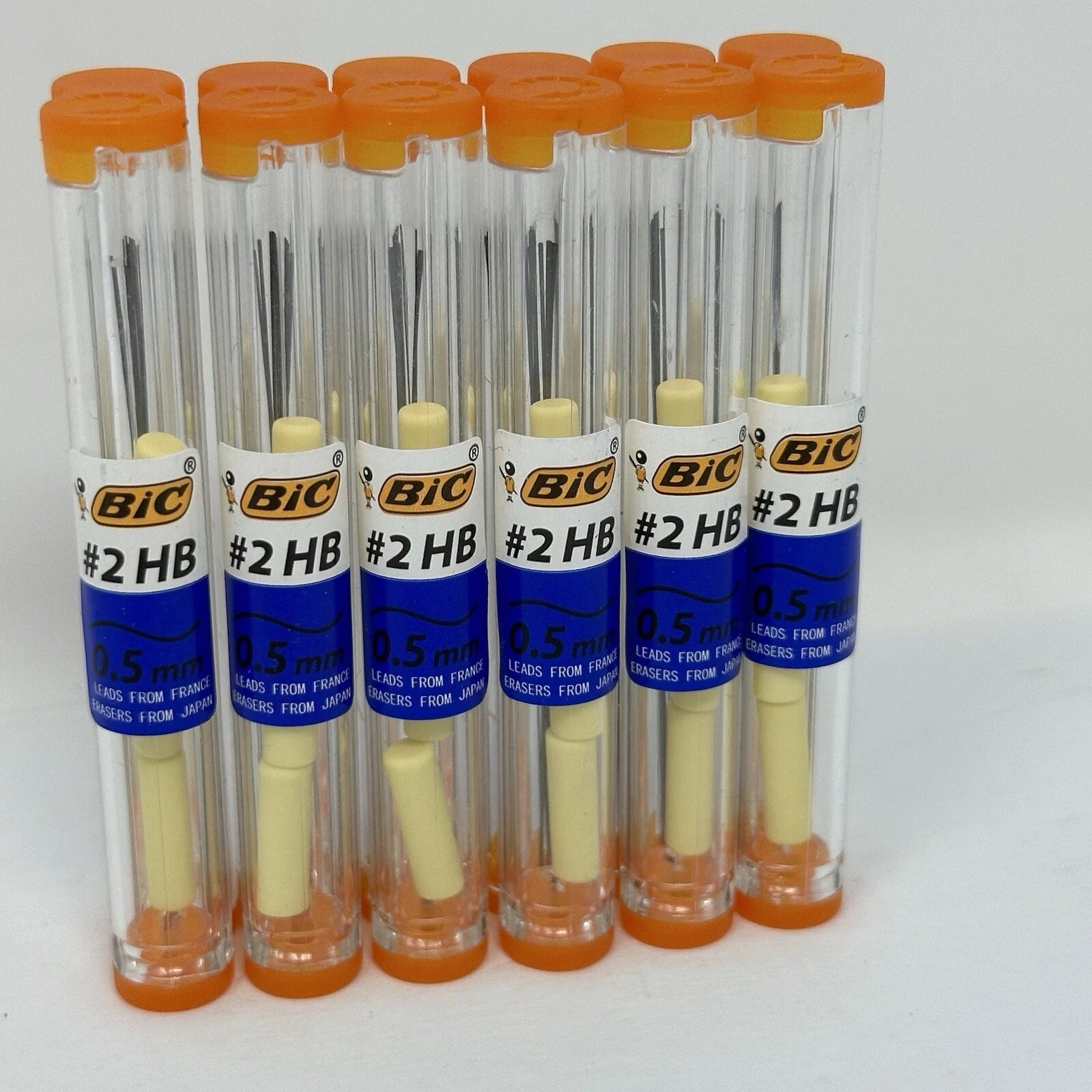 Bic Pencil 0.5 Mm Precise Lead Refill Packs #2Hb Mechanical Pencil Leads