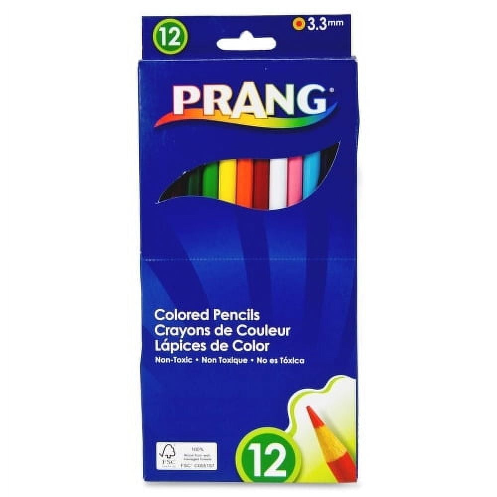 Prang 22120 Prang Colored Pencils- 12 Set