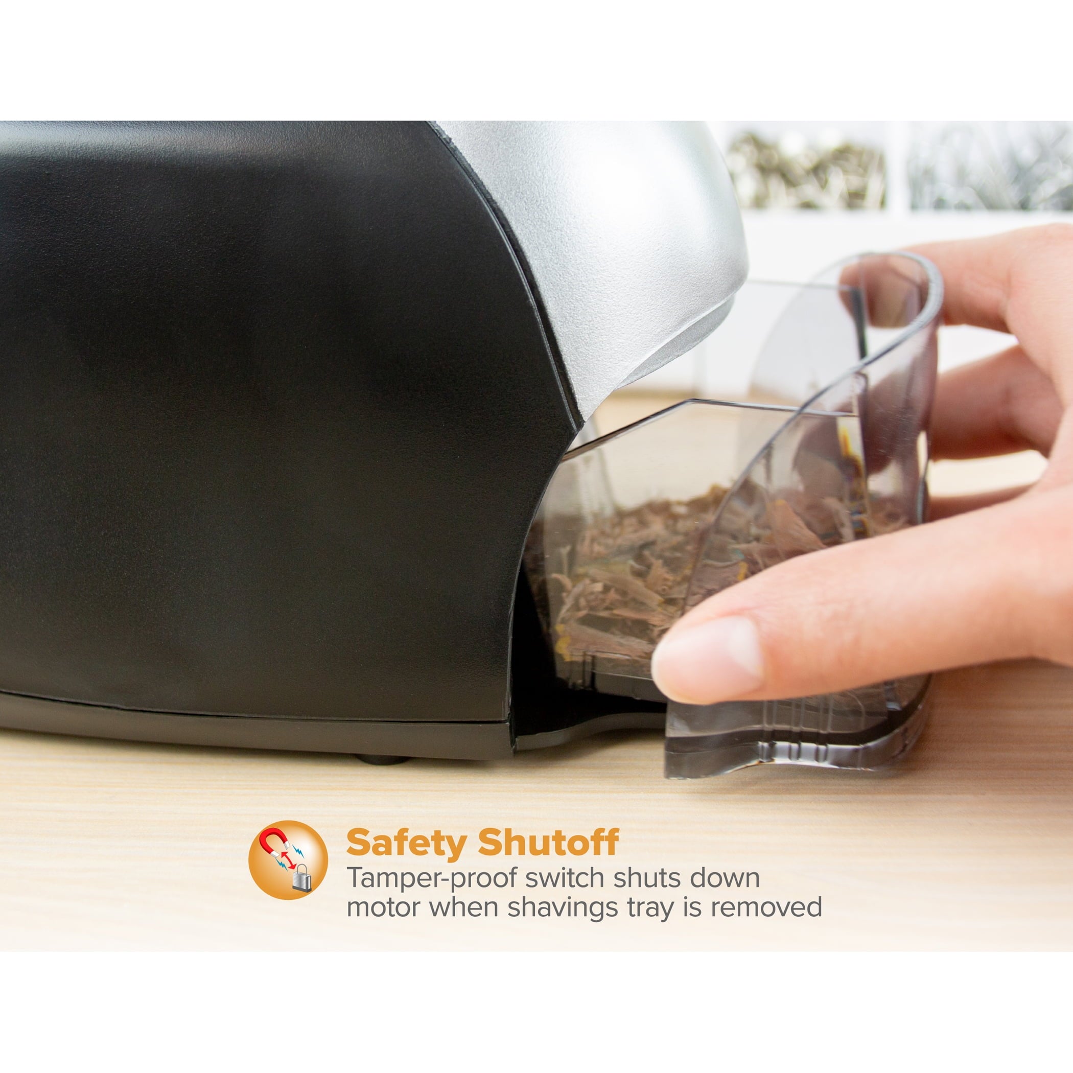 Bostitch Office QuietSharp Executive Heavy Duty Electric Pencil Sharpener for 65% Faster Sharpening and 6x Longer Cutter Life - Colored Pencil Compatible, Black